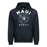Navy hawaii flower for women hibiscus maui hawaii t shirt Urban Hoodie - linhVisuals
