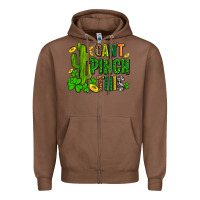 Chestnut cant pinch this with clovers Zipper Hoodie - AdoDesignShop