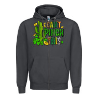 Smoke cant pinch this with clovers Zipper Hoodie - AdoDesignShop