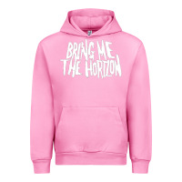 Fuchsia Pink be happy Urban Hoodie - linhVisuals
