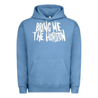 Pigment Pebble Blue be happy Urban Hoodie - linhVisuals