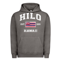 Pigment Tornado hilo hawaii hi vintage state athletic style t shirt Urban Hoodie - linhVisuals