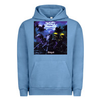 Pigment Pebble Blue king diamond abigail tour 2022 Urban Hoodie - linhVisuals
