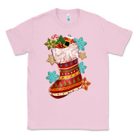 Bubblegum Pink christmas Classic Tee - CowGirlArtShop