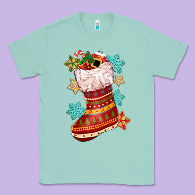Christmas Classic Tee Designed By Cowgirlartshop