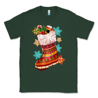Sports Green christmas Classic Tee - CowGirlArtShop