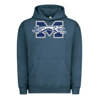 Pigment Midnight Navy moravian merch, greyhounds Urban Hoodie - linhVisuals