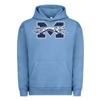 Pigment Pebble Blue moravian merch, greyhounds Urban Hoodie - linhVisuals