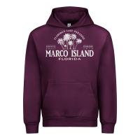 Mauve Wine marco island fl florida's last paradise paradise coast raglan baseball Urban Hoodie - linhVisuals
