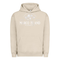Pigment French Oak marco island fl florida's last paradise paradise coast raglan baseball Urban Hoodie - linhVisuals