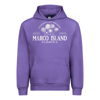Tulip marco island fl florida's last paradise paradise coast raglan baseball Urban Hoodie - linhVisuals