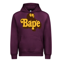 Mauve Wine baby bape Urban Hoodie - linhVisuals