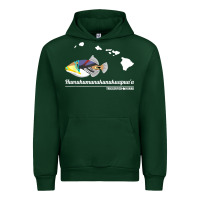 Forest Green humuhumunukunukuapua'a hawaii state fish t shirt Urban Hoodie - linhVisuals