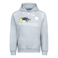 Heather Grey humuhumunukunukuapua'a hawaii state fish t shirt Urban Hoodie - linhVisuals