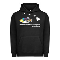 Pigment Black humuhumunukunukuapua'a hawaii state fish t shirt Urban Hoodie - linhVisuals