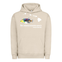 Pigment French Oak humuhumunukunukuapua'a hawaii state fish t shirt Urban Hoodie - linhVisuals