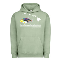 Pigment Oil Green humuhumunukunukuapua'a hawaii state fish t shirt Urban Hoodie - linhVisuals