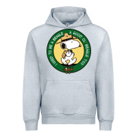 Heather Grey beagle scout patrol wood badge Urban Hoodie - linhVisuals