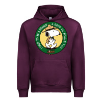Mauve Wine beagle scout patrol wood badge Urban Hoodie - linhVisuals