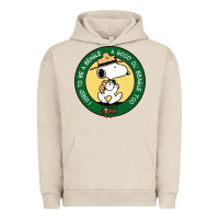 Pigment French Oak beagle scout patrol wood badge Urban Hoodie - linhVisuals