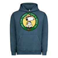 Pigment Midnight Navy beagle scout patrol wood badge Urban Hoodie - linhVisuals
