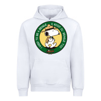 White beagle scout patrol wood badge Urban Hoodie - linhVisuals