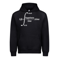 Black math teacher integral of life happiness time geeky math Urban Hoodie - linhVisuals