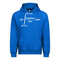 Cobalt math teacher integral of life happiness time geeky math Urban Hoodie - linhVisuals