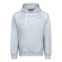 Heather Grey math teacher integral of life happiness time geeky math Urban Hoodie - linhVisuals