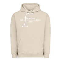 Pigment French Oak math teacher integral of life happiness time geeky math Urban Hoodie - linhVisuals