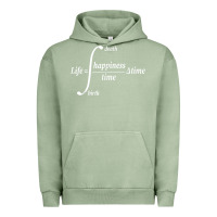 Pigment Oil Green math teacher integral of life happiness time geeky math Urban Hoodie - linhVisuals