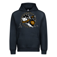 Navy Dirty honey Urban Hoodie - linhVisuals