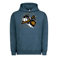 Pigment Midnight Navy Dirty honey Urban Hoodie - linhVisuals