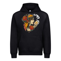 Black Dirty honey Urban Hoodie - linhVisuals