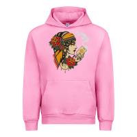 Fuchsia Pink Dirty honey Urban Hoodie - linhVisuals