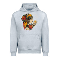 Heather Grey Dirty honey Urban Hoodie - linhVisuals