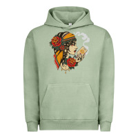 Pigment Oil Green Dirty honey Urban Hoodie - linhVisuals