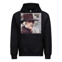 Black charlie rich   behind closed doors Urban Hoodie - linhVisuals