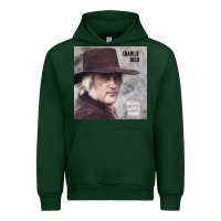 Forest Green charlie rich   behind closed doors Urban Hoodie - linhVisuals