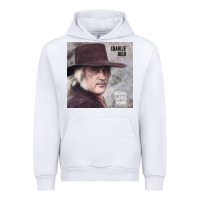 White charlie rich   behind closed doors Urban Hoodie - linhVisuals