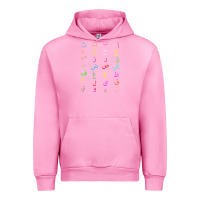 Fuchsia Pink funny teachers, 28 arabic alphabet arabian letters birthday Urban Hoodie - linhVisuals