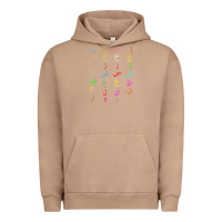 Pigment Burro funny teachers, 28 arabic alphabet arabian letters birthday Urban Hoodie - linhVisuals