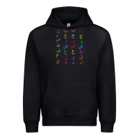 Black funny teachers, 28 arabic alphabet arabian letters birthday Urban Hoodie - linhVisuals