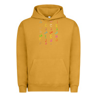 Pigment Peanut Butter funny teachers, 28 arabic alphabet arabian letters birthday Urban Hoodie - linhVisuals
