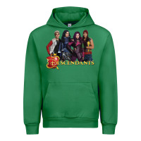 Emerald descendants poster Urban Hoodie - linhVisuals