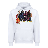 White descendants poster Urban Hoodie - linhVisuals
