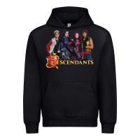 Black descendants poster Urban Hoodie - linhVisuals
