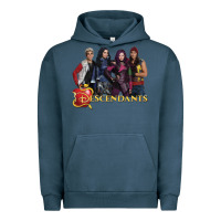 Pigment Midnight Navy descendants poster Urban Hoodie - linhVisuals