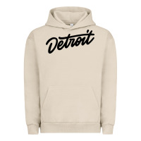 Pigment French Oak DETROIT Urban Hoodie - linhVisuals