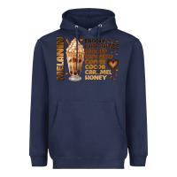 Navy melanin coffee Heavyweight Hoodie - JahusDesignShop